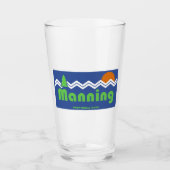 Manning Provincial Park Retro Glas (Voorkant)