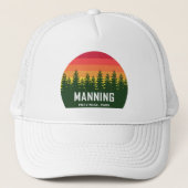 Manning Provincial Park Trucker Pet (Voorkant)