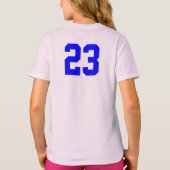 MANNINGTON TOWNSHIP SCHOOL GIRLS RINGER TEE SHIRT (Achterkant)