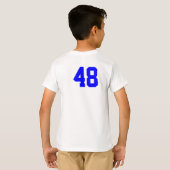 MANNINGTON TOWNSHIP SCHOOL KINDER RINGER TEE SHIRT (Achterkant volledig)