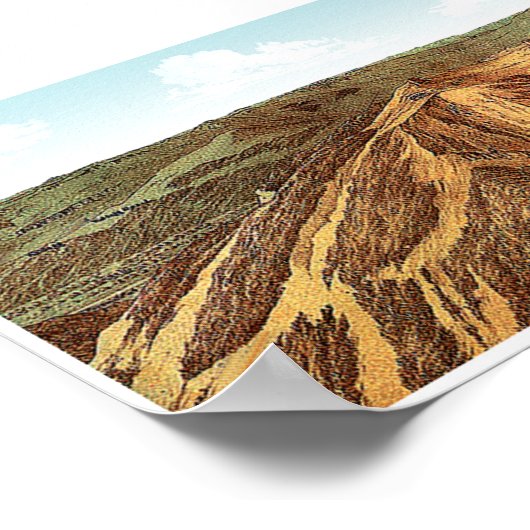 MANNLICHEN Swiss Alps 360° Panorama Poster (Hoek)