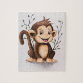 Manny de Monkey Legpuzzel (Verticaal)