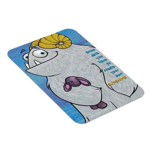 Manny de Yeti, magneet (Rechterzijde)