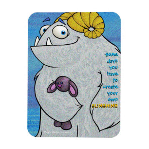 Manny de Yeti, magneet