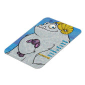 Manny de Yeti, magneet (Linkerzijde)