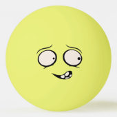 Manny Deranged Funny Face Ping Pong Ball (Voorkant)