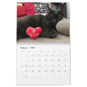 Manny Halloween Cat 2026 Calendar Kalender (Feb 2027)