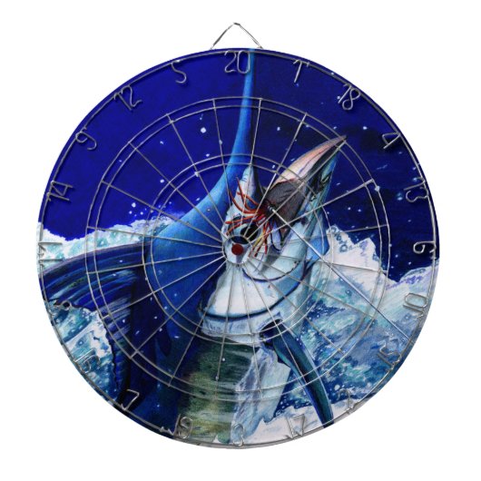 Manny Marlin Dart Board Dartbord (Voorkant)