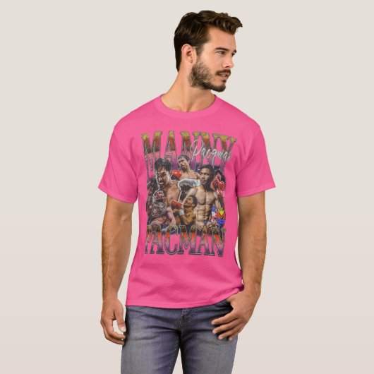 Manny Pacquiao Pacman T-shirt (Voorkant volledig)