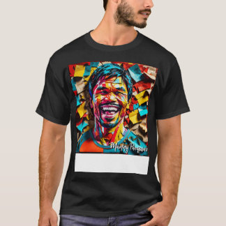 Manny Pacquiao Paper Art TShirt
