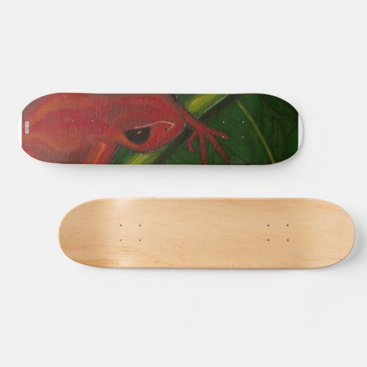 Manny The Mantella (Kikker) Skateboard (Horizontaal)
