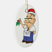 Manny The Mason Keramisch Ornament (Rechts)