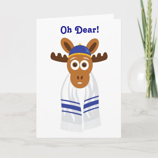 Manny The Moose Head_Bar Moosevah_Oh Beste! Kaart (Voorkant)