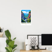 Manoa Herfsten Hawaii Reisprint Poster (Thuiskantoor)
