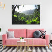 Manoa Valley, Hawaï Canvas Afdruk (Insitu (Woonkamer))