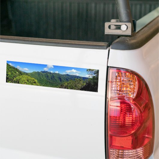 Manoa Valley, Hawaii Bumpersticker (Op Truck)