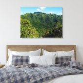 Manoa Valley Morning Canvas Afdruk (Insitu (Slaapkamer))