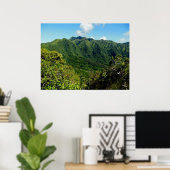 Manoa Valley Morning Poster (Thuiskantoor)
