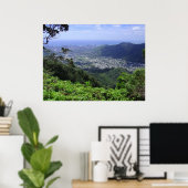 Manoa Valley, O'ahu, Hawai'i Poster (Thuiskantoor)