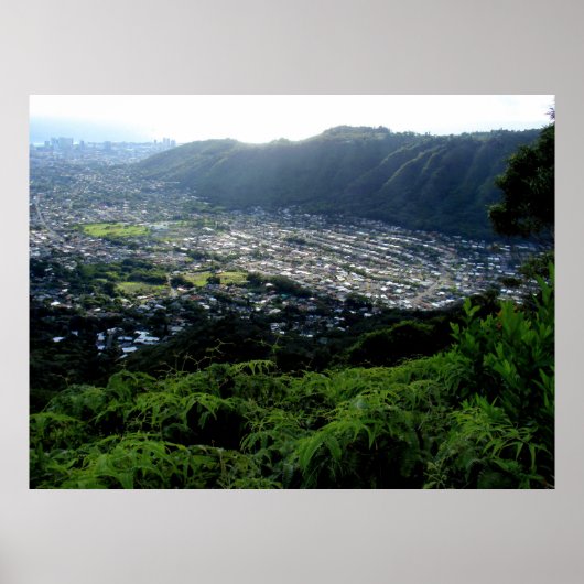 Manoa Valley, O'ahu, Hawai'i Poster (Voorkant)