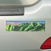 Manoa-waterval Bumpersticker (Op auto)