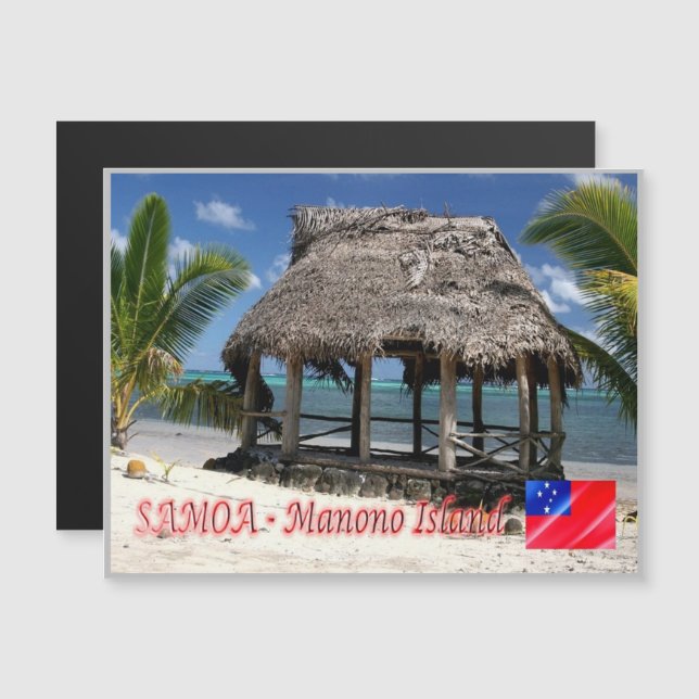 Manono Island - Fale - Samoa - (Voorkant / Achterkant)