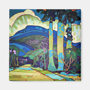 Manookian - Landschap Hawaiian Magneet