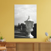 Manor Gardens Beauful Urn Canvas Afdruk (Insitu (Woonkamer))
