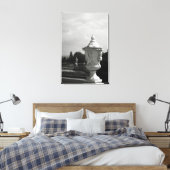 Manor Gardens Beauful Urn Canvas Afdruk (Insitu (Slaapkamer))