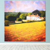 Manor House Canvas Afdruk (Insitu (Houten vloer))