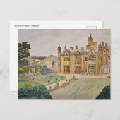 Manor House Postcard Briefkaart (Voorkant / Achterkant)