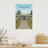 Manor Park Sutton Reisposter Poster (Keuken)