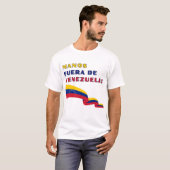 Manos Fuera De Venezuela T-shirt (Voorkant volledig)