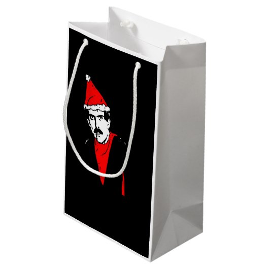 Manos geeft kleine Master Gift Bag terug Klein Cadeauzakje (Achterkant Gekanteld)