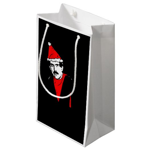 Manos geeft kleine Master Gift Bag terug Klein Cadeauzakje (Voorkant Gekanteld)