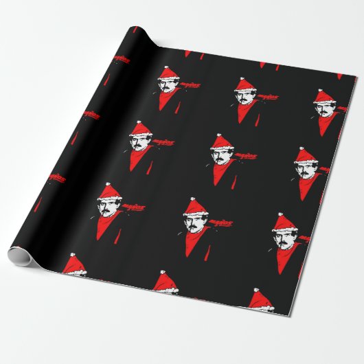 Manos Geeft Master Logo Gift Wrap terug Cadeaupapier (Uitgerold)
