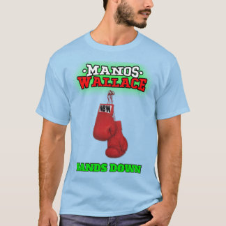 Manos Wallace "Hands Down" NBW Wrestling Shirt