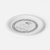 Manoules Papieren Borden Papieren Bordje (Gekanteld)