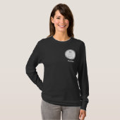 Manoules Shirt met lange mouwen - Donkere kleuren (Voorkant volledig)