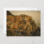 Manrola - Cinque Terre, Italia Briefkaart (Voorkant / Achterkant)
