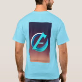 Man's besic t'shirt t-shirt (Achterkant)