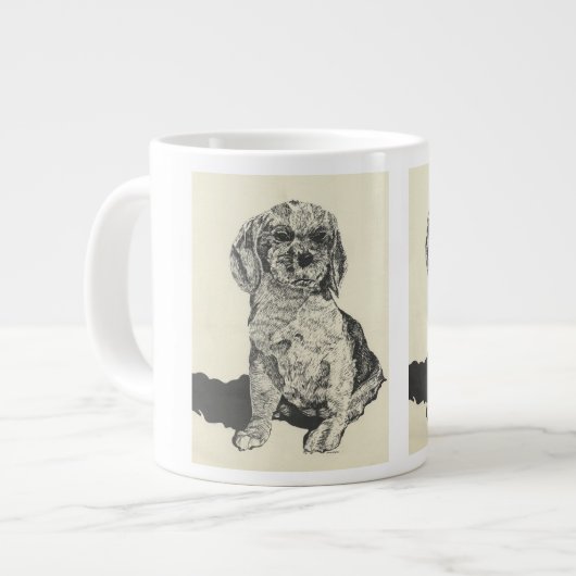 Mans Best Friend Cocker Spaniel Grote Koffiekop (Links)