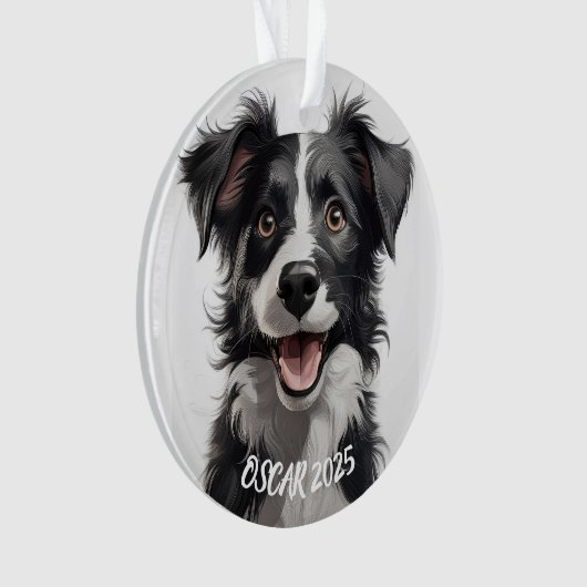 Man's Best Friend Dog Ornament (voorkant)