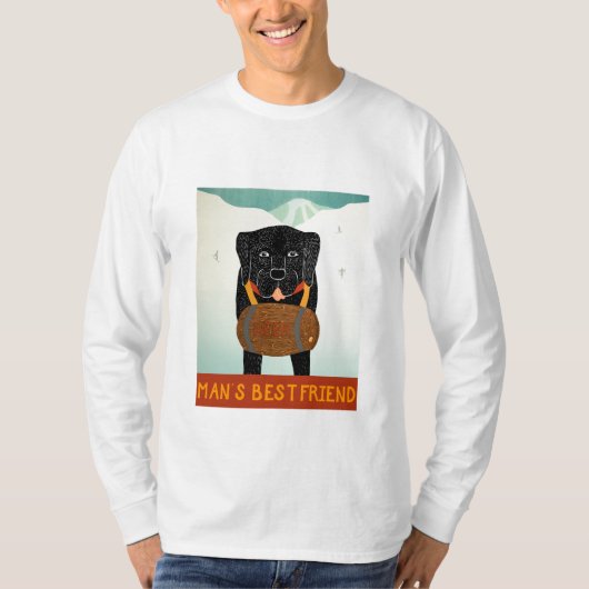 Mans Best Friend - Long sleeved T- Stephen Huneck T-shirt (Voorkant)