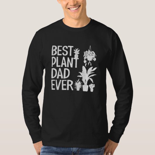 Mans Beste Plant Papa Ooit Tuin Landschapsarchitec T-shirt (Voorkant)