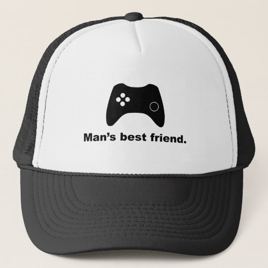 Man's beste vriend Funny Gamer Mesh Pet (Voorkant)