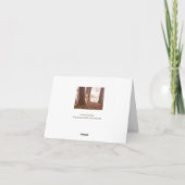 Man's beste vriend sympathie kaart (Achterkant)