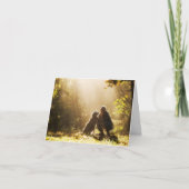 Man's beste vriend sympathie kaart (Voorkant)