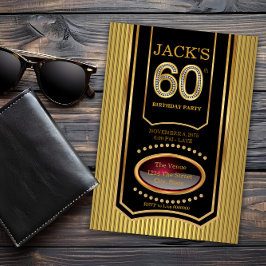 Mans Black Gold 60ste verpartij Kaart