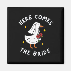 Mans bruid wordt huwelijks domme bruid gans krijge magneet